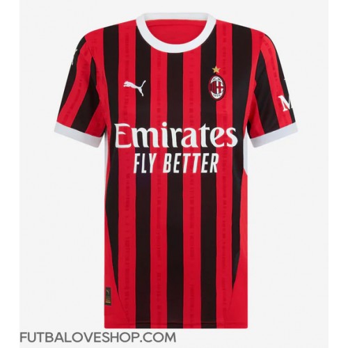 Dres AC Milan Domáci pre Ženy 2024-25 Krátky Rukáv